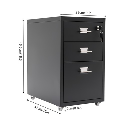 Lockable vertical file cabinet - file,